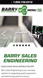 Mobile Screenshot of barrysalesinc.com